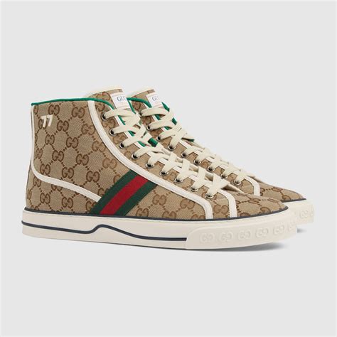 tenis de gucci hombre|Gucci tennis 1977 price.